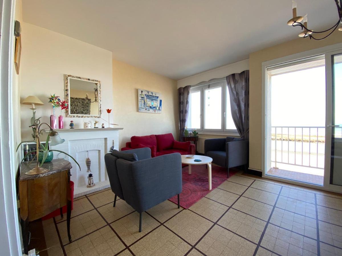 Le Coucher De Soleil - Face Mer Avec Terrasse Wimereux Ngoại thất bức ảnh
